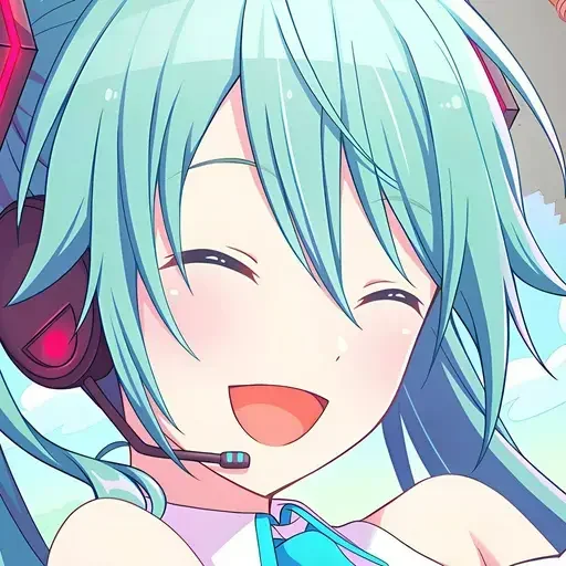 🤩 Стикер «hatsune miku random» для Telegram