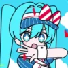 ☺️ Эмодзи «Hatsune Miku and Kasane Teto» для Telegram