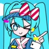 😉 Эмодзи «Hatsune Miku and Kasane Teto» для Telegram