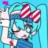 😋 Эмодзи «Hatsune Miku and Kasane Teto» для Telegram