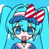😰 Эмодзи «Hatsune Miku and Kasane Teto» для Telegram