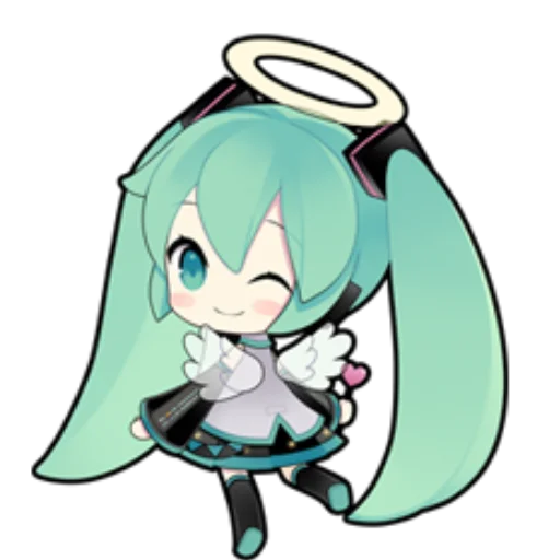 😇 Стикер «hatsunemikuline» для Telegram