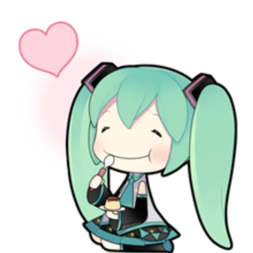 🥰 Стикер «hatsunemikuline» для Telegram