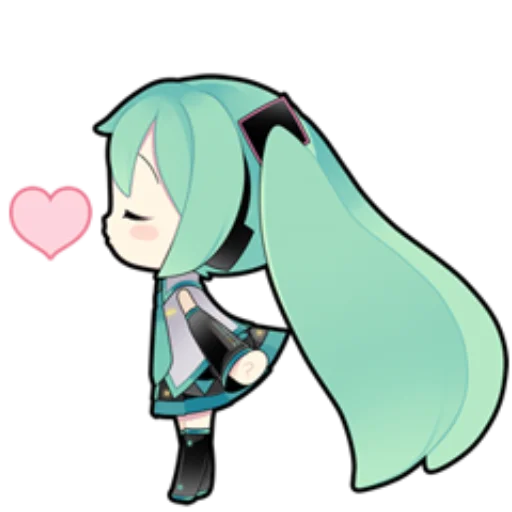 😘 Стикер «hatsunemikuline» для Telegram