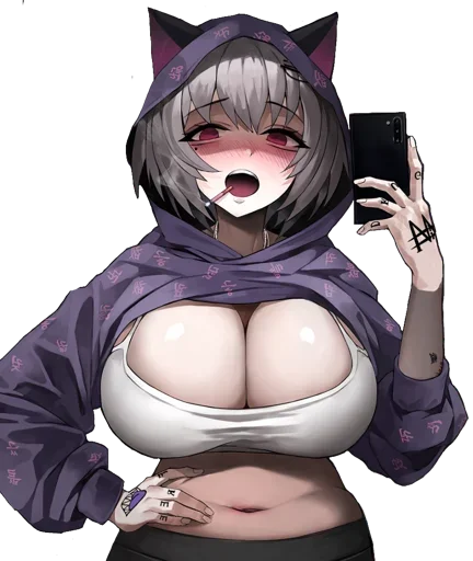 😍 Стикер «Havoc-chan» для Telegram