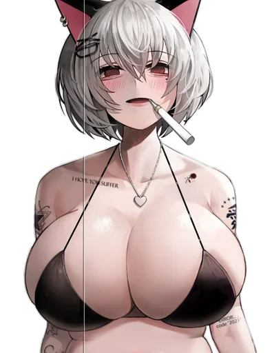 😍 Стикер «Havoc-chan» для Telegram