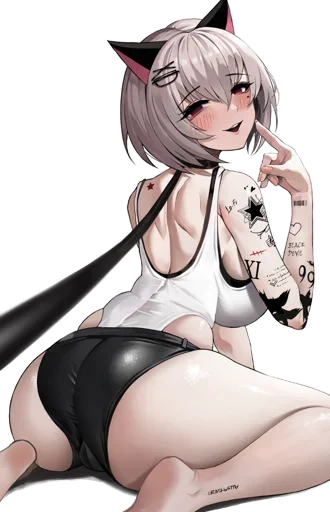 😍 Стикер «Havoc-chan» для Telegram