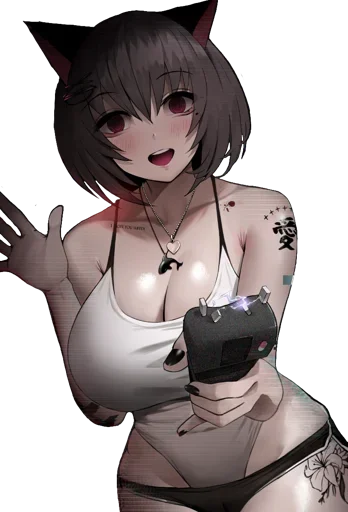 😍 Стикер «Havoc-chan» для Telegram
