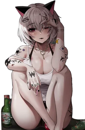 😍 Стикер «Havoc-chan» для Telegram