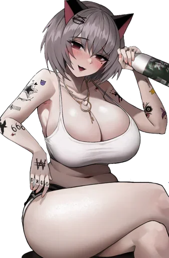 😍 Стикер «Havoc-chan» для Telegram