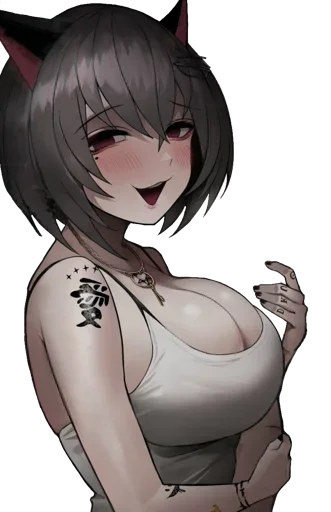😍 Стикер «Havoc-chan» для Telegram