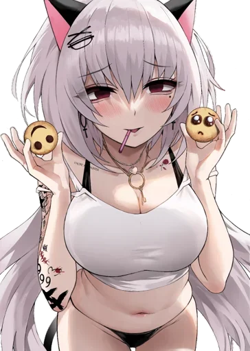 😍 Стикер «Havoc-chan» для Telegram