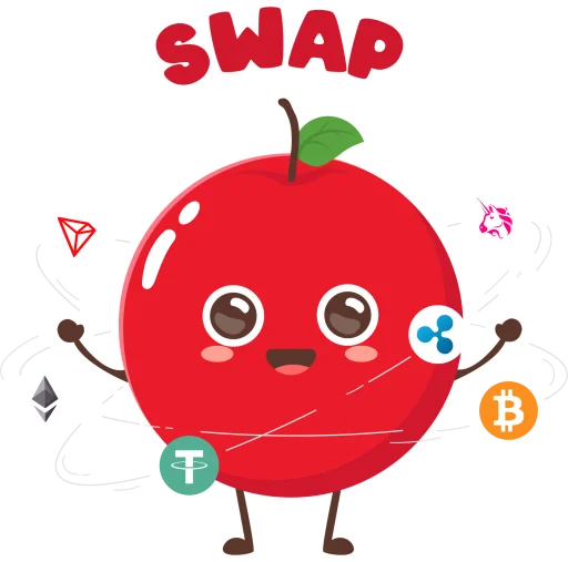 🔛 Стикер «HawSwap» для Telegram