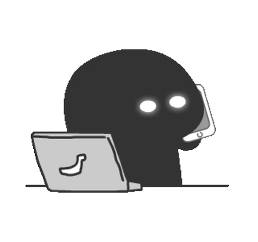 💻 Стикер «HeyQ» для Telegram