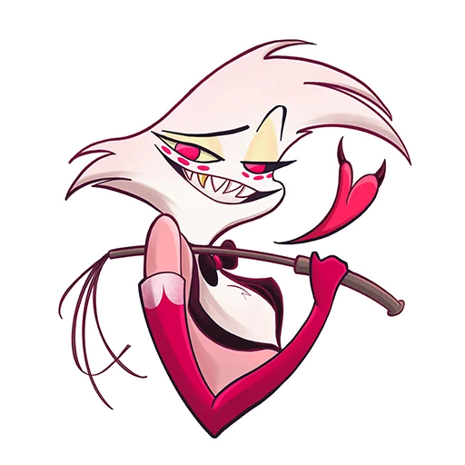 ❤️ Стикер «Адские художники Hazbin Hotel» для Telegram