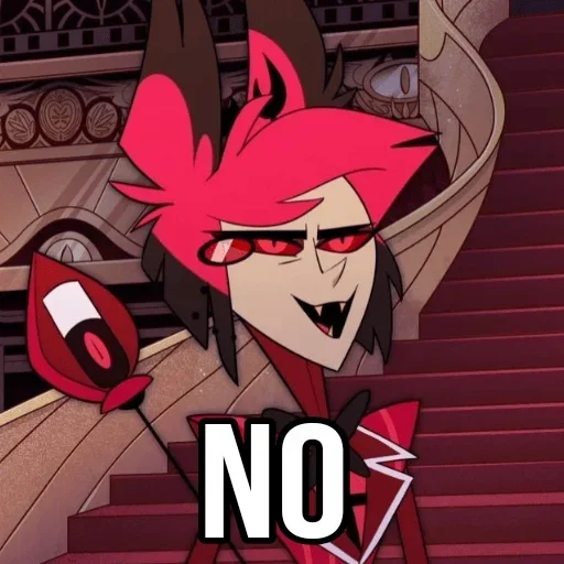 😒 Стикер «Hazbin Hotel Memes» для Telegram