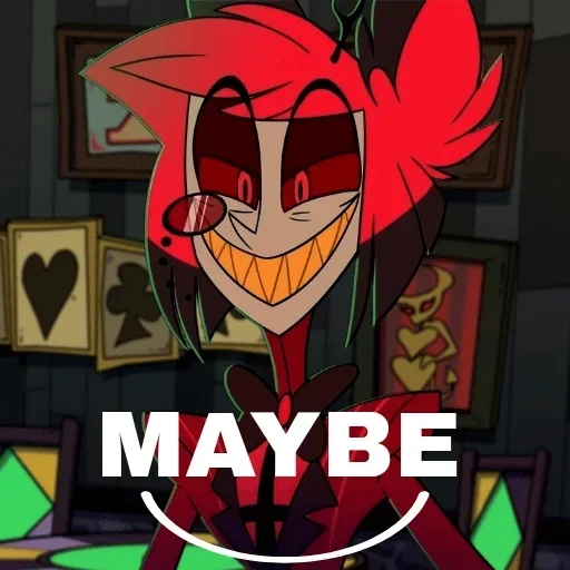 ☺ Стикер «Hazbin Hotel Memes» для Telegram