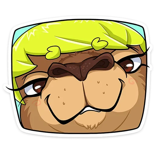 😏 Стикер «Хэйзел Нат» для Telegram