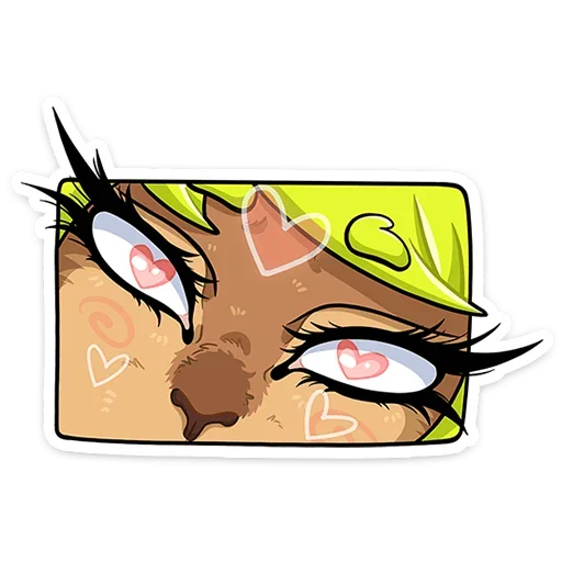 😍 Стикер «Хэйзел Нат» для Telegram