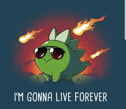 🦖 Стикер «HB B_chan» для Telegram