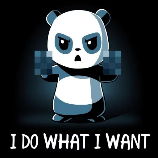 🐼 Стикер «HB B_chan» для Telegram