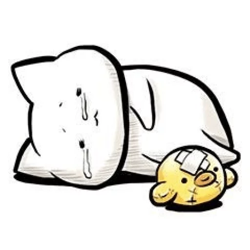😭 Стикер «HB B_chan» для Telegram