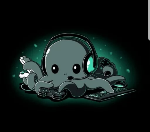 🐙 Стикер «HB B_chan» для Telegram
