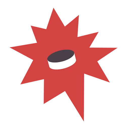 ⚫ Стикер «ХК «Спартак» для Telegram