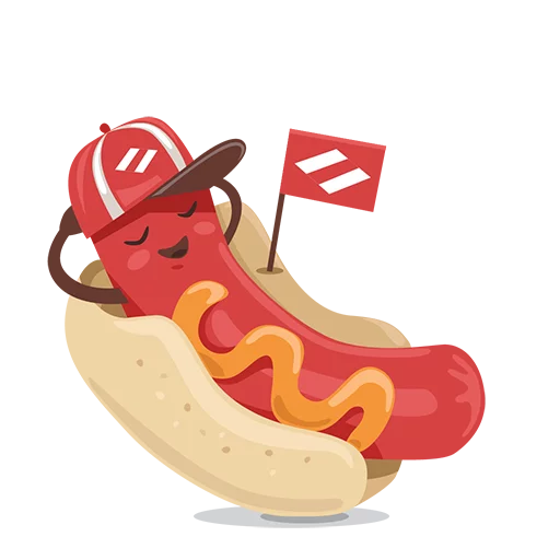 🌭 Стикер «ХК «Спартак» для Telegram