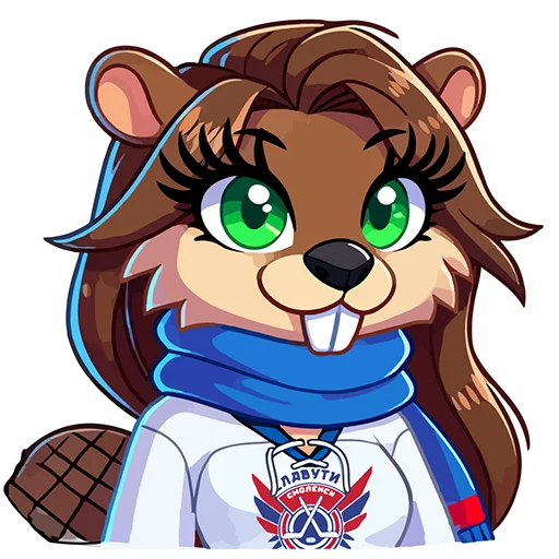 🏒 Стикер «HC SLAVUTICH» для Telegram