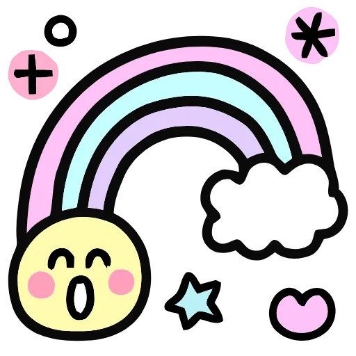 🌈 Эмодзи «Fairy Tale» для Telegram