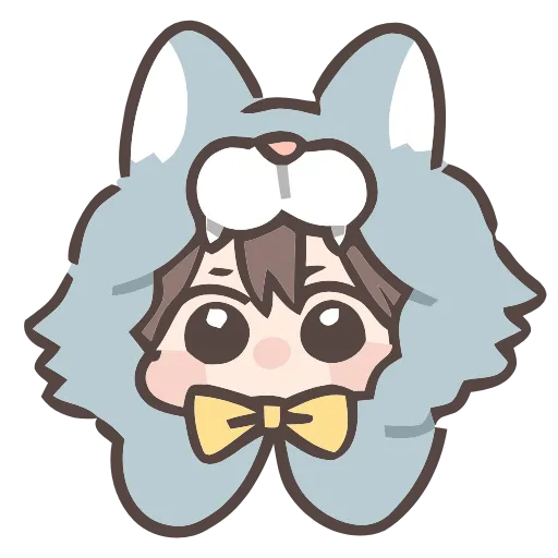 🐺 Эмодзи «Cute boy» для Telegram