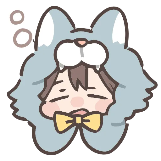 😫 Эмодзи «Cute boy» для Telegram