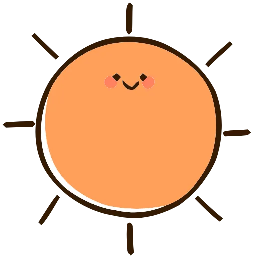 🌞 Эмодзи «Cute boy» для Telegram