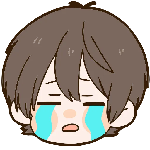 😭 Эмодзи «Cute boy» для Telegram