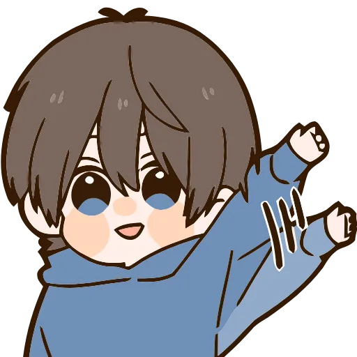 👋 Эмодзи «Cute boy» для Telegram