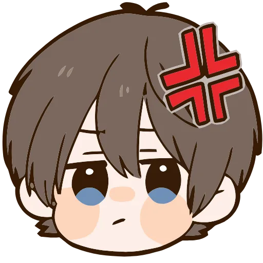 😠 Эмодзи «Cute boy» для Telegram
