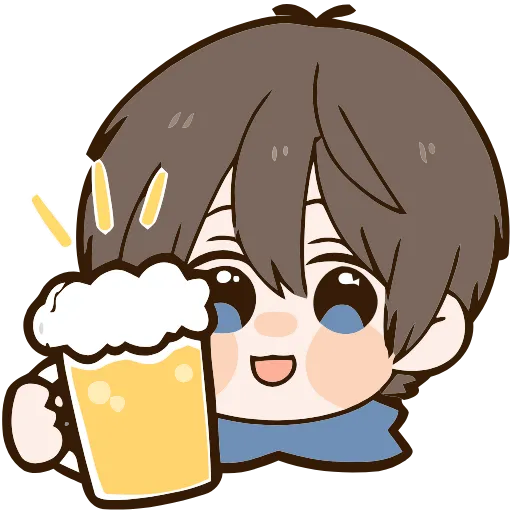 🍺 Эмодзи «Cute boy» для Telegram