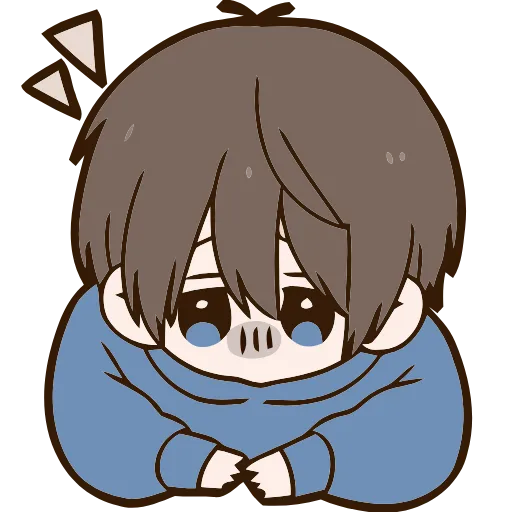 🙇 Эмодзи «Cute boy» для Telegram
