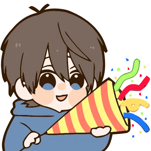 🎉 Эмодзи «Cute boy» для Telegram