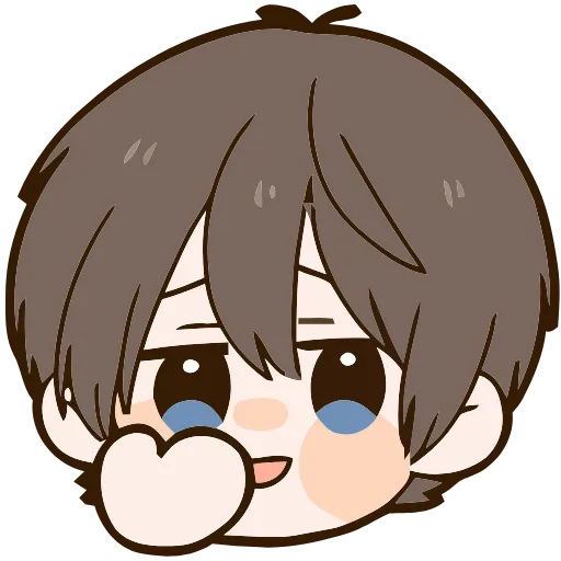 🫢 Эмодзи «Cute boy» для Telegram