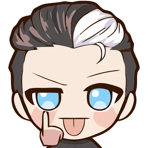 😛 Эмодзи «Characters» для Telegram