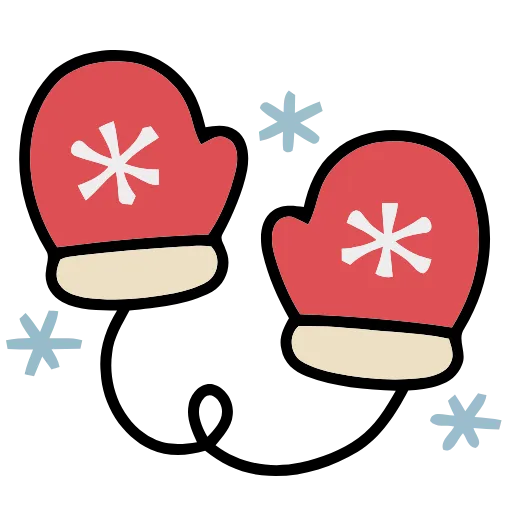 🧤 Эмодзи «Christmas in» для Telegram