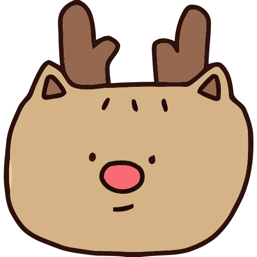 🦌 Эмодзи «Christmas in» для Telegram