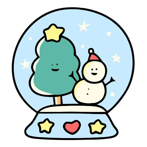 ☃️ Эмодзи «Christmas in» для Telegram