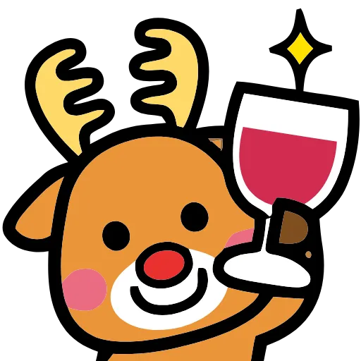🥂 Эмодзи «Christmas in» для Telegram