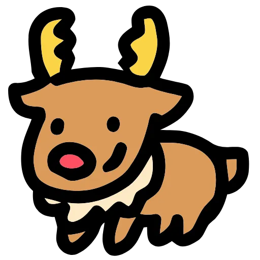 🦌 Эмодзи «Christmas in» для Telegram