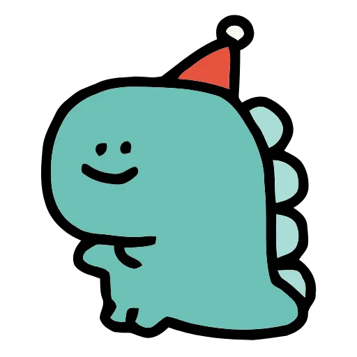 🦖 Эмодзи «Christmas in» для Telegram