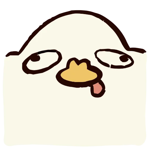 😛 Эмодзи «Cute Duck» для Telegram