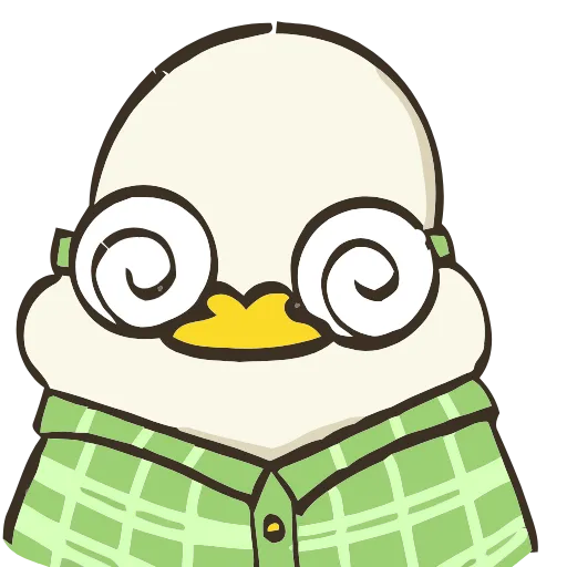 😐 Эмодзи «Cute Duck» для Telegram
